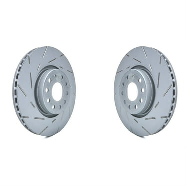 EBC 14  Audi A3 1.8 Turbo USR Slotted Front Rotors Fits select: 2009-2018 VOLKSWAGEN TIGUAN, 2022-2023 VOLKSWAGEN TAOS