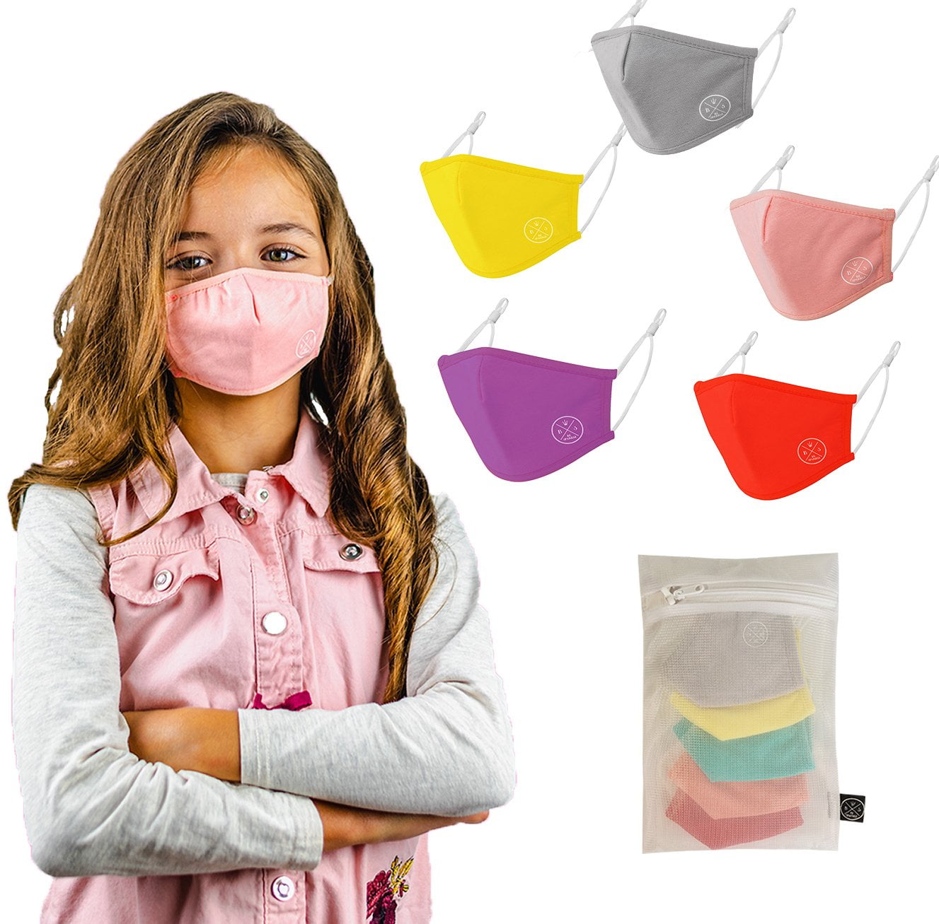 CHILD FACE MASK PACK6 - Walmart.com