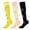 Pineapple (pink/black/yellow), variant on 3 Pairs Compression Socks for Women Knee High for Running Work Support Nurses Pregnancy Travel