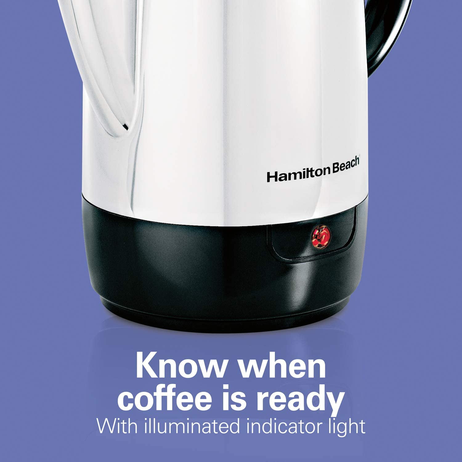 Hamilton Beach 12-Cup Coffee Percolator - Stainless Steel 40616R