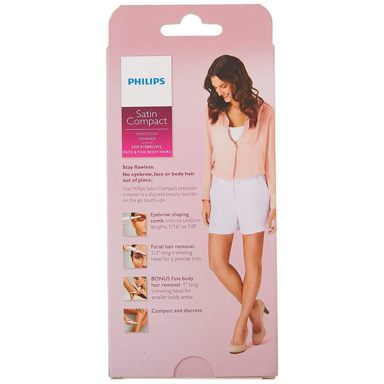 Face, HP6389/ Eyebrows, Trimmer Body 00 Women\'s Precision Hair Philips Fine for