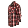 thumbnail image 2 of Gioberti Boys Casual Western Plaid Long Sleeve Pearl Snaps Shirt, 2 of 4