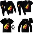 thumbnail image 1 of Prestonplayz Conjunto de pantalones y camisetas informales para niños ZUAN, 1 of 2