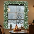 thumbnail image 5 of Pre Lit Snow Flocked Christmas Garland 5.9 ft, Warm White LED Artificial Pine Garland for Indoor Outdoor Decor, Frosted Winter Garland for Mantel, Staircase, Fireplace, Door, and Porch, 5 of 5