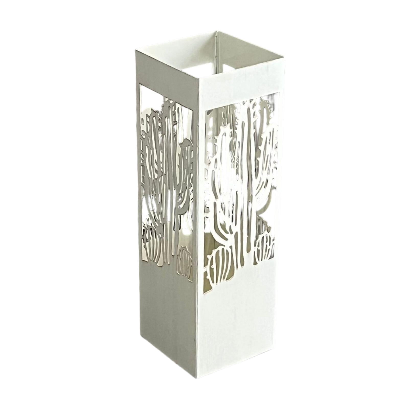 Fiocias Iron Umbrella Stand Modern Rectangular Holder Entryway Organizer Durable Storage