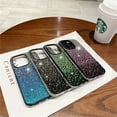 thumbnail image 4 of Luxury Bling Glitter Diamond Gradient Rhinestones Phone Case For iPhone 15 14 Pro Max 13 12 11 X XR XS 7 8 Plus Shockproof Cover ZR, 4 of 7