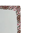thumbnail image 3 of Ambesonne Eastern Fitted Sheet, Classic Floral Details, Queen Size, Coral Jade Green, 3 of 3