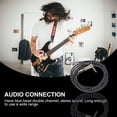 thumbnail image 2 of MasteelfCA 1 Pc Durable Guitar Accessory Audio Cable Guitar Adapter Cable Connecting Cable, 2 of 8