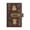 Brown, variant on 100 Days Cash Envelope Challenge Savings Book Budget Planner Wallet Organizer Expense Bill Storage Binder With Password Lock 7.09x4.33in
