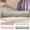 Green, variant on Striped Bolster Neck Support Pillow,36x8" Roll Pillow Hulls Filling Cooling,Soft Cylindrical Pillows for Spine and Back Support,Adjustable Ruffled Edge Washed Microfiber Neck Pain Relief for Sleeping