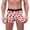 Brick Red, variant on JHHLSF Men's Casual Briefs Breathable Underwear With Print For Valentine's Day Comfortable Elastic Waistband Soft Fabric Daily Wear Brick Red,XL
