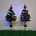thumbnail image 4 of Luces solares para árboles de Navidad, luces de piso para exteriores, luces decorativas para jardín, patio, árbol de Navidad, luces para césped, 4 of 6