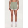 thumbnail image 3 of Women's Contrast Piping Ribbed Dolphin Shorts, 3 of 4