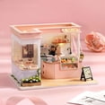 thumbnail image 2 of DIY Milk Tea Shop Sunnimix Casa de miniaturas con luces, 2 of 8
