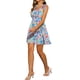 thumbnail image 4 of VESTIDO FLORAL VERANO 2025 INSPIRAR CHIC PARA MUJER, LARGO A LA RODILLA, CON TIRANTES DE LAZO, TIRANTES ESPAGUETI, XL, AZUL Y ROSA, 4 of 6