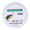 thumbnail image 2 of 100M Ligne de Pêche à la Carpe Basse Résistant à la Pêche à la Carpe de Basse en Nylon Câble de Pêche DIY Fil de Canne à Pêche Monofilament Cordon de Poisson, 2 of 9