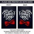 thumbnail image 3 of Happy Father''s Day Red spotted Bow Tie Decoration House Flag Outdoor Yard Flag 28" x 40", 3 of 6