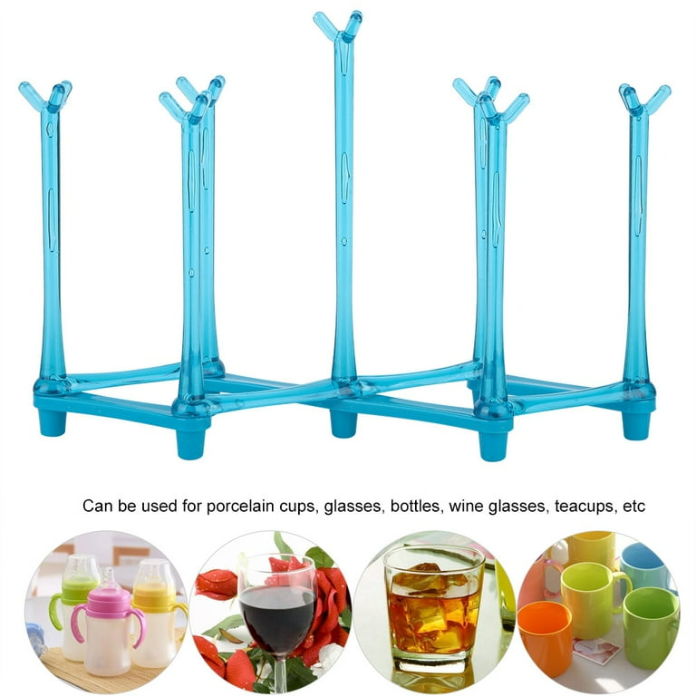 Removable Cup Mug Drying Rack Drinking Glass Bottle Drainer Dryer Holder  Stand