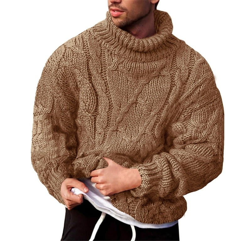 Mens turtleneck top sweater walmart