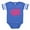 Royal Blue, variant on CafePress - Washington - Cute Infant Baby Football Bodysuit