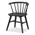 thumbnail image 5 of Furniture of America Aberma Wood 5-Piece Round Dining Table Set in Black, 5 of 11