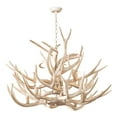 thumbnail image 5 of Regina Andrew 16-1380 Waylon 12 Light 34" Wide Antler Candle Style Chandelier - Natural, 5 of 5