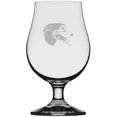 thumbnail image 1 of Huntaway Dog Themed Etched 13.25oz Iona Beer Glass, 1 of 1