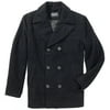 Men's Wool-Blend Double-Breasted Pea Coat