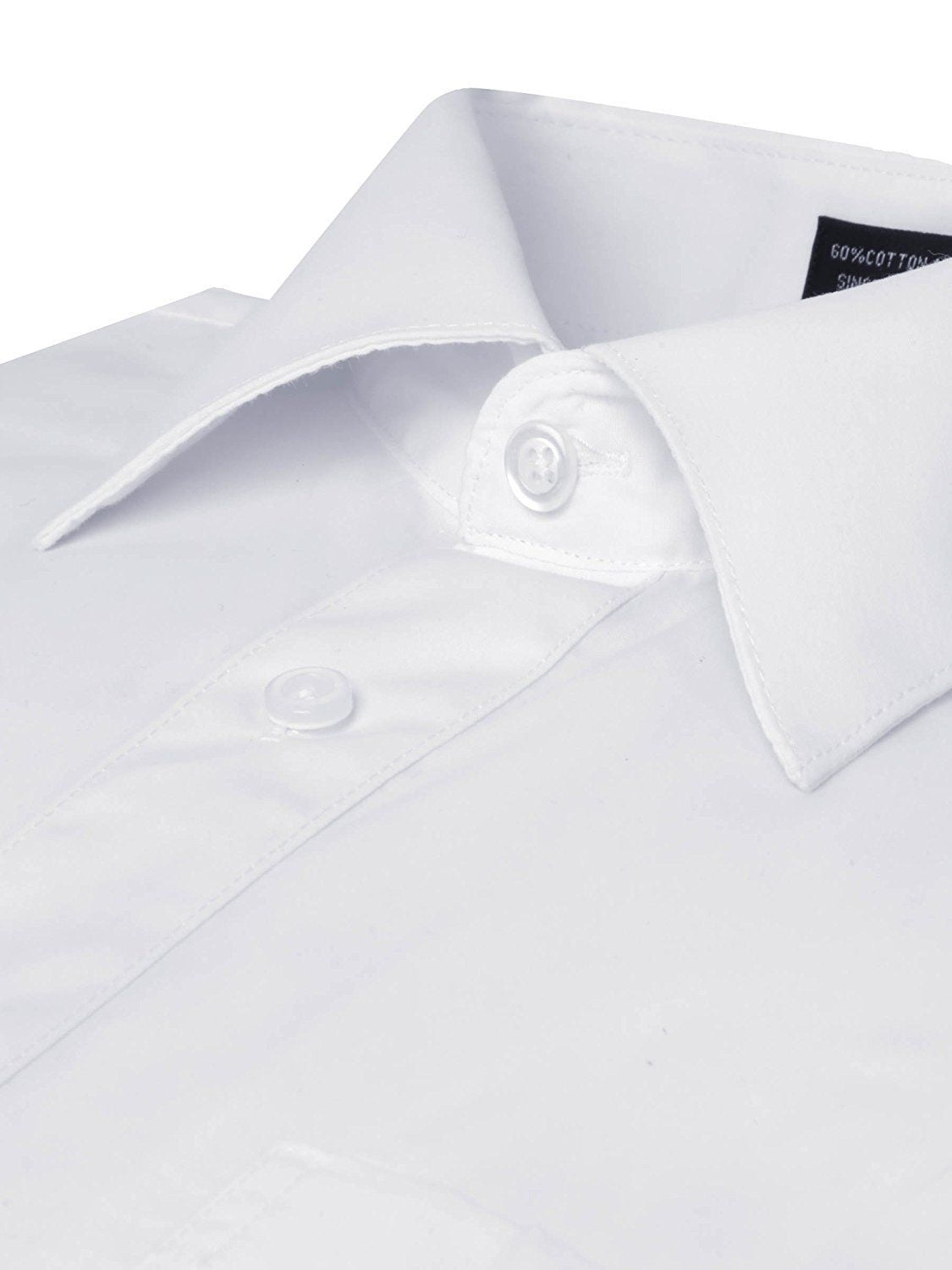 Men's Classic Fit Long Sleeve Wrinkle Resistant Button Down Premium Dress  Shirt (White,3XL) - Walmart.com