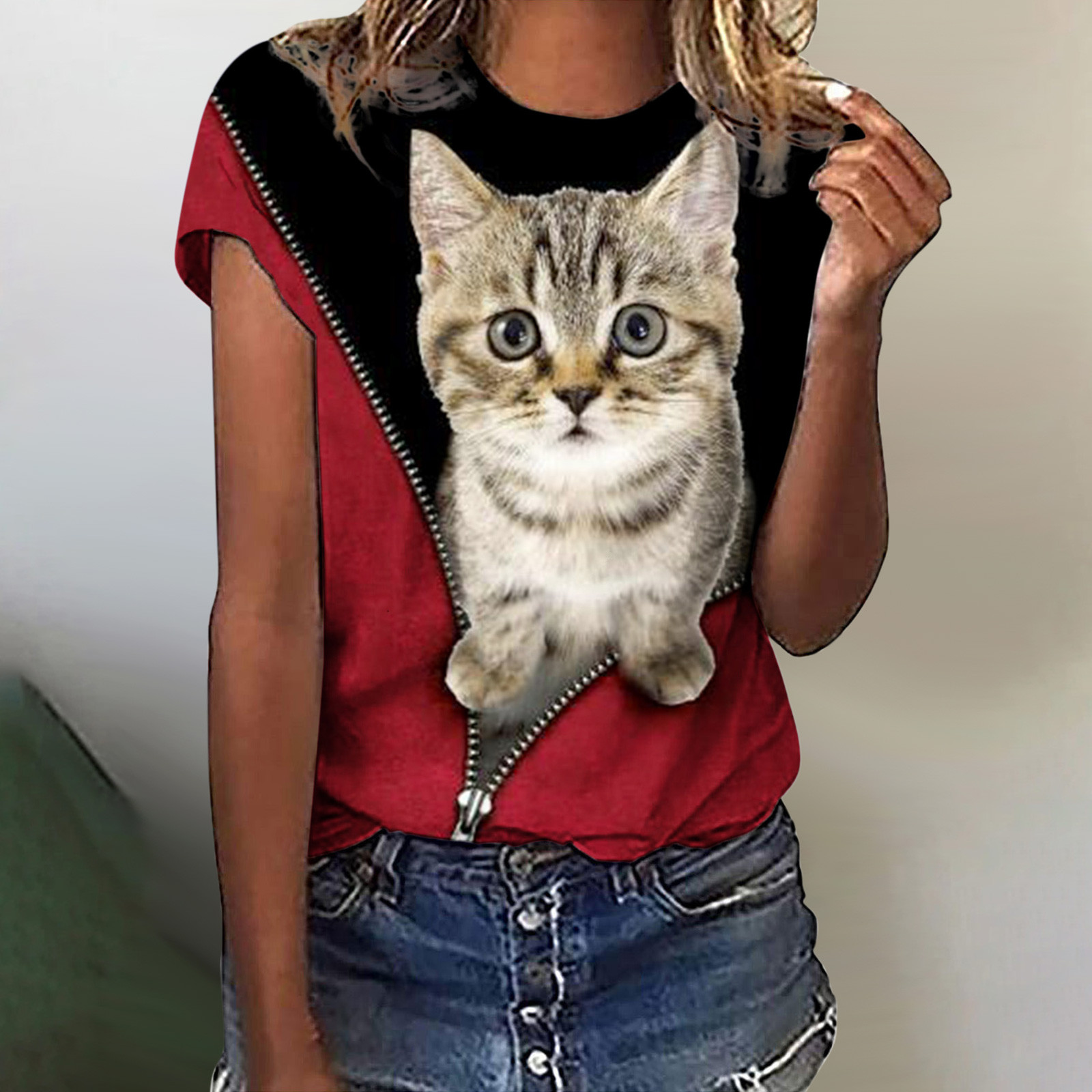 animal shirt women