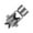 A, variant on Quiet Pulleys Wheel Roller Pulley Block 360Degree Rotations Excellent Durability Tractions Wheel Roller