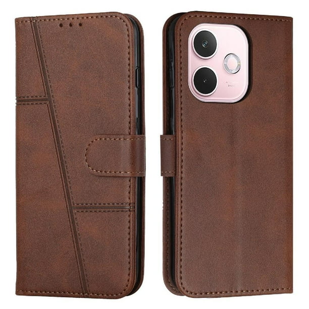Funda Flip para FOXDOCK OPPO A5 Pro 5G – Carcasa delgada y resistente a impactos con soporte para uso diario y profesional