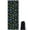 Neon Games Element, variant on Colorful Games Symbol Black Pattern Hot Yoga Mat Towel Non Slip for Hot Yoga - Quick-Drying Yoga Mat Cover with 4 Corner Pockets with Travel Bag - Hot Yoga Towel Non Slip 70"x26"