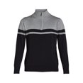 thumbnail image 2 of George Men's and Big Men's Chest Stripe Quarter Zip Sweater, Midweight, Sizes S-3XL, 2 of 2