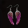 thumbnail image 1 of 1pair Angel Wing Earrings - Stylish and Unique Jewelry for Men and Women - Perfect Gift Idea, 1 of 5