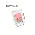 thumbnail image 2 of 90sheets Sticky Notes Color Note Paper Students Leave A Message Can Paste The Note Pad, 2 of 5
