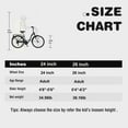 thumbnail image 5 of Aukfa 24" Cruiser Bike, 7 Speed Bicycle Hybrid Bikes for Women Girls Ladies, Buttermilk, 5 of 7