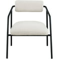 thumbnail image 5 of Meridian Furniture Carly Cream Boucle Fabric Accent Chair, 5 of 6