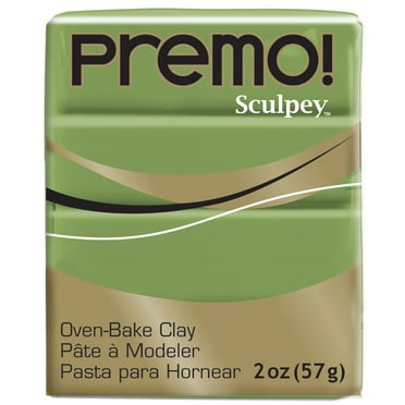 Premo! Sculpey Modeling Clay, 2 oz., Spanish Olive