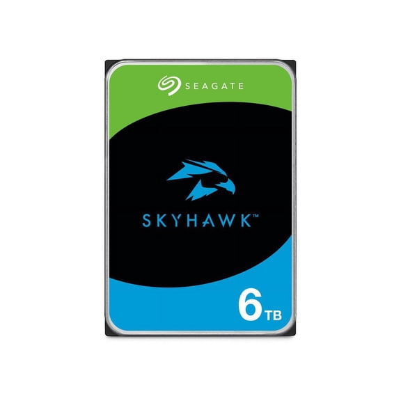 Seagate Skyhawk 6TB Video Internal HDD – 3.5 Inch SATA 6Gb/s 256MB Cache for (ST6000VX009)