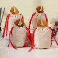 thumbnail image 4 of Bolsas navideñas suaves de terciopelo Billuyoard Con diseño de conejito 10 piezas, 4 of 6