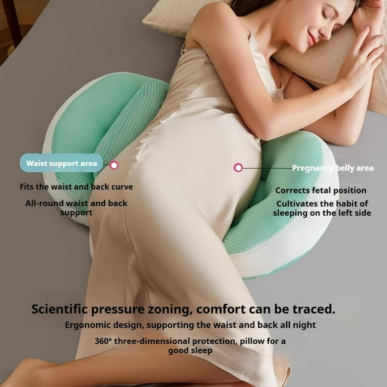 Tottlebee Pregnancy Pillow, Adjustable Belly Support Maternity
