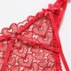 thumbnail image 5 of Puntoco Bragas para mujer de cintura alta, sexys, con diseño de lazo y encaje de crochet, bragas de cintura baja, 5 of 5