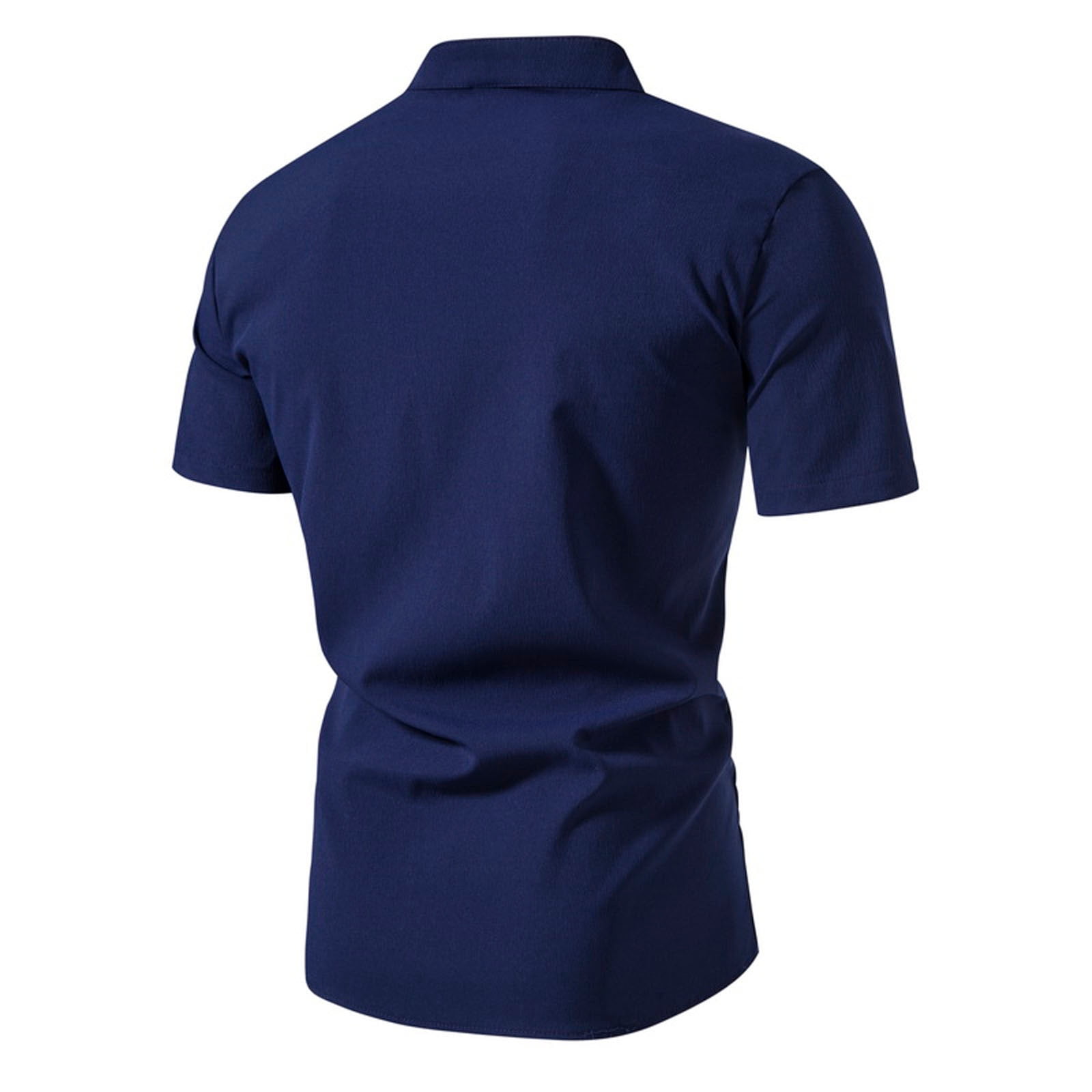 Royal Blue Mens Short Sleeve T Shirts Graphic Tops Tee for Mens