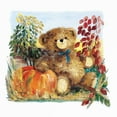 thumbnail image 2 of Withaar, Rian 26x26 White Modern Wood Framed Museum Art Print Titled - Autumn Bear, 2 of 4