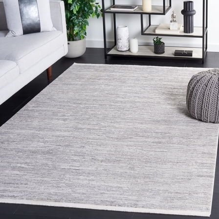 Safavieh Diamond Teodor Distressed Polyester Area Rug, Beige/Gray, 5'3" x 7'6"