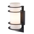 thumbnail image 2 of Bel Air Lighting Zypher Black Switch Incandescent Wall Lantern, 2 of 5
