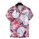 thumbnail image 3 of Camisas con ilusión óptica pop para hombre, ropa con estampado 3D, camisas hawaianas de playa, blusas de manga corta Y2K, ropa vintage, blusa con solapa, 3 of 5