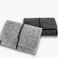 thumbnail image 4 of Monyance felt storage bag 2pcs Felt Bag Passport Holder Handy Phone Pouch Portable Storage Bag Electronics Accessories Protective Case Organizer (Dark Grey and Light Grey)(6.3X5.12X1.57Inches), 4 of 10