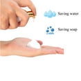 thumbnail image 3 of Muka 1.7 OZ /50ml Clear Travel Mini Foaming Soap Bottle with Gold Cap, 3 of 6